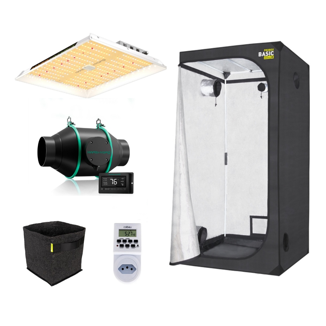 Kit Cultivo 80x80cm LED MARS HYDRO TS1000 6 Plantas
