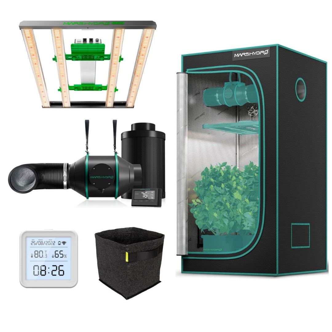 Kit Cultivo Completo 100x100x180cm MARS HYDRO FC3000