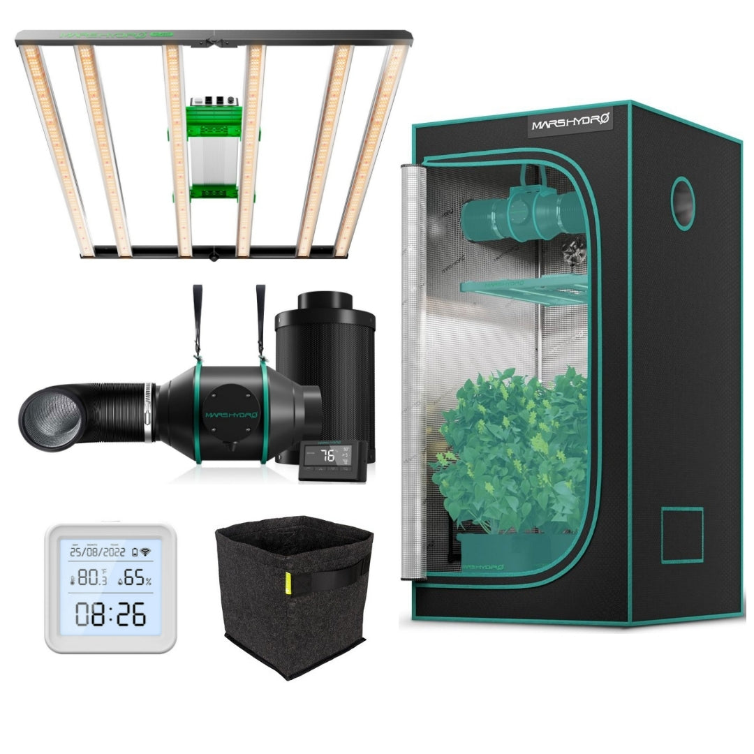 Kit Cultivo Completo 120x120x200cm MARS HYDRO FC4800