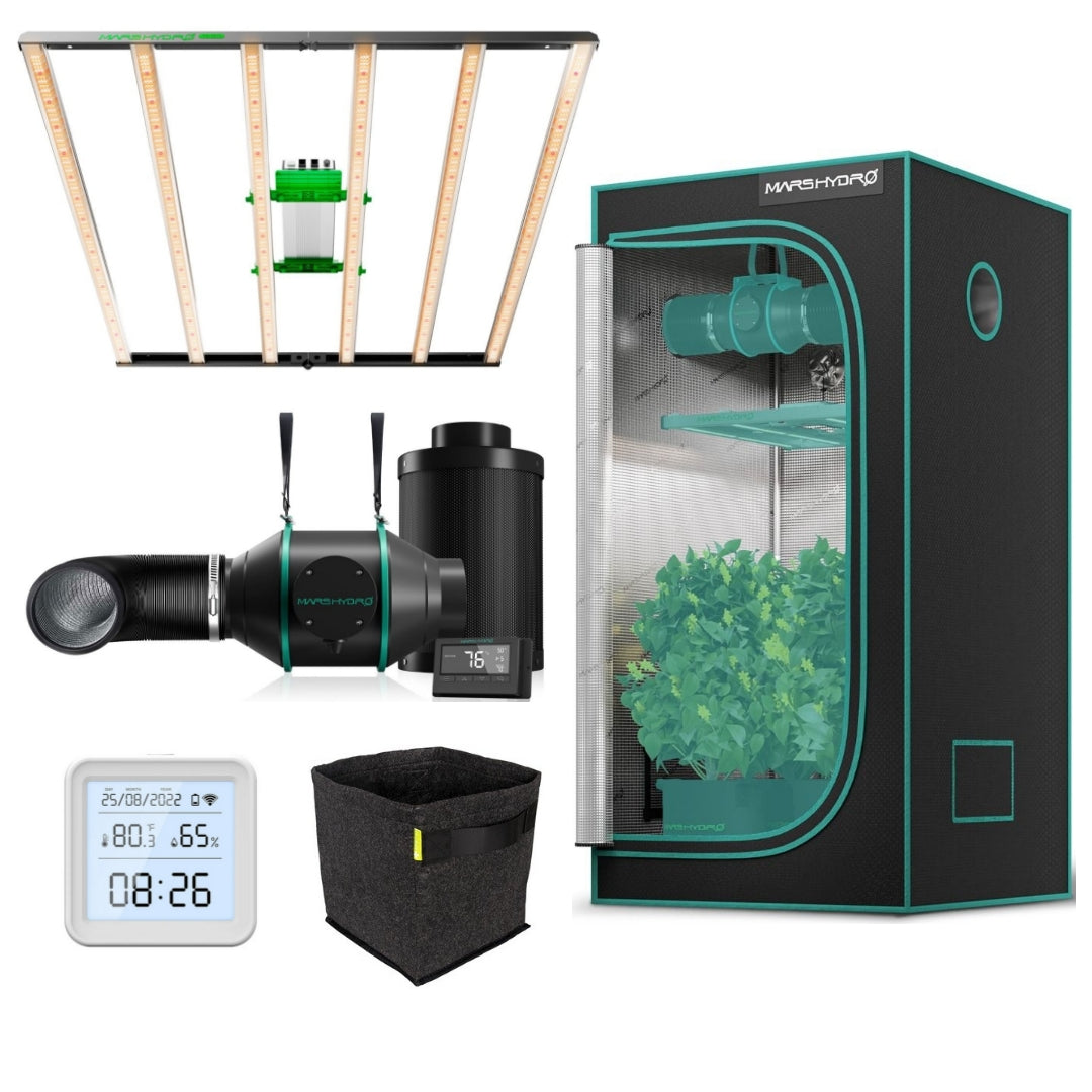 Kit Cultivo Completo 150x150x200cm MARS HYDRO FC6500