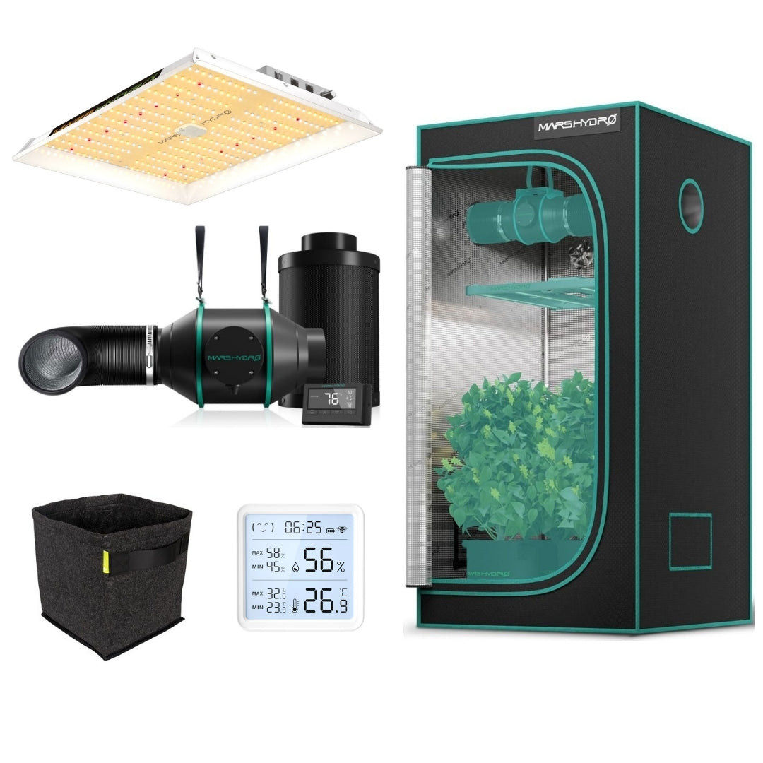 Kit Cultivo Completo 80x80x160cm MARS HYDRO TS1000