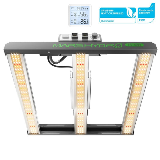 LED MARS HYDRO FC1500 Quantum Bar 150w Samsung LM301H EVO SMART Bluetooth + Wifi