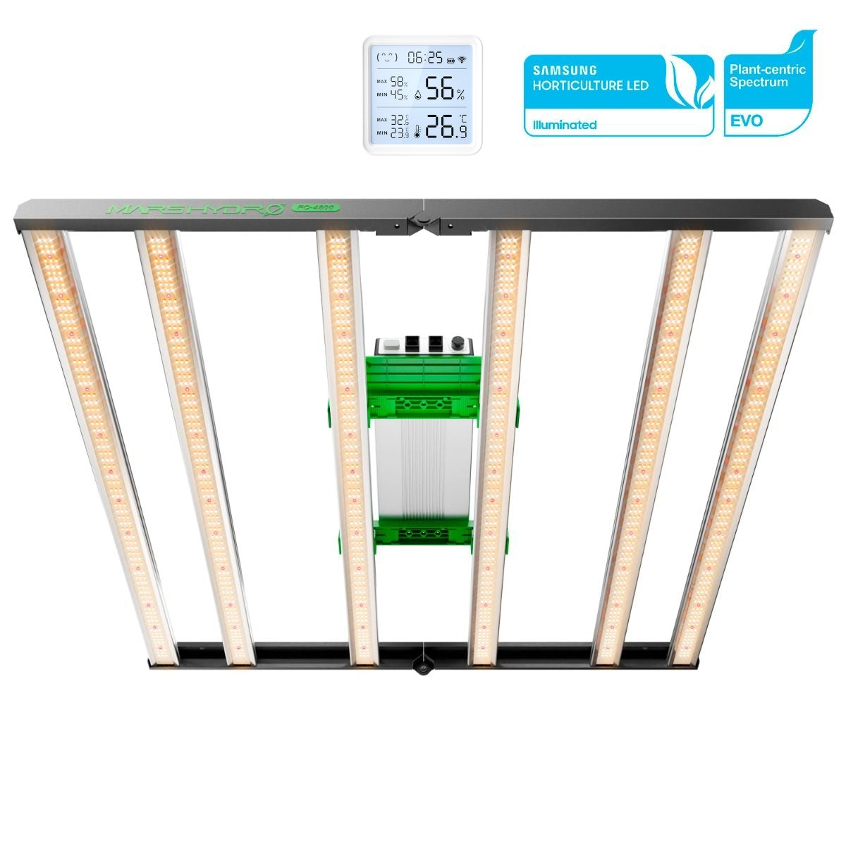 LED MARS HYDRO FC4800 Quantum Bar 480w Samsung LM301H EVO SMART Wifi+Bluetooth