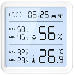 Termo Higrômetro Tuya Wifi App