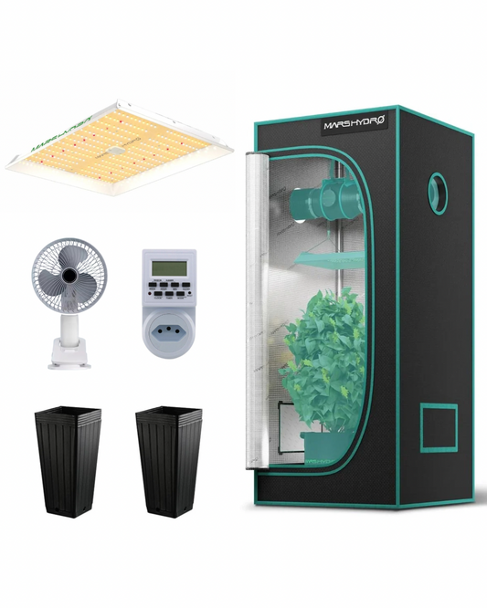 Kit de cultivo 60x60cm Iniciante - LED MARS HYDRO TS1000