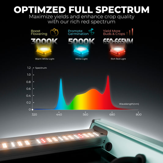 MARS HYDRO FC1500 LED Bridgelux 3030 & OSRAM Deep Red