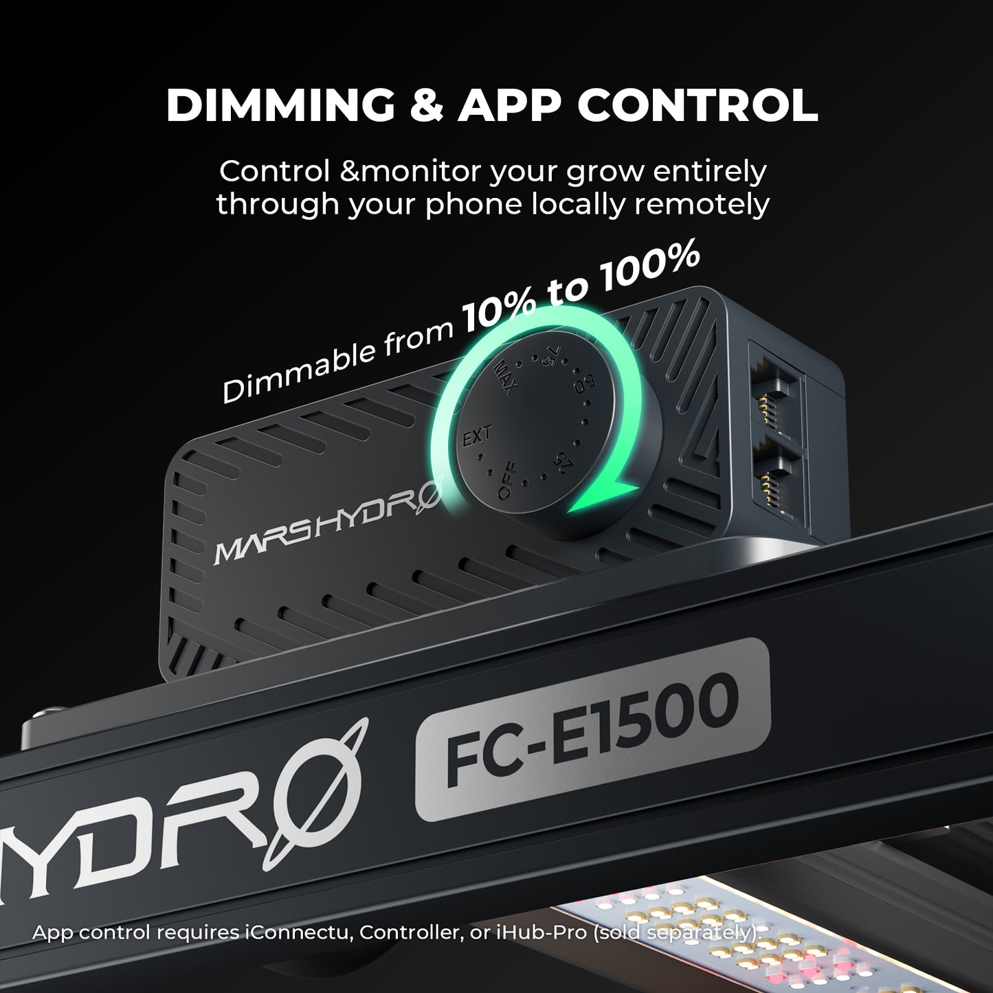 Kit de cultivo completo 150x150x200cm MARS HYDRO FCE8000 Smart iControl