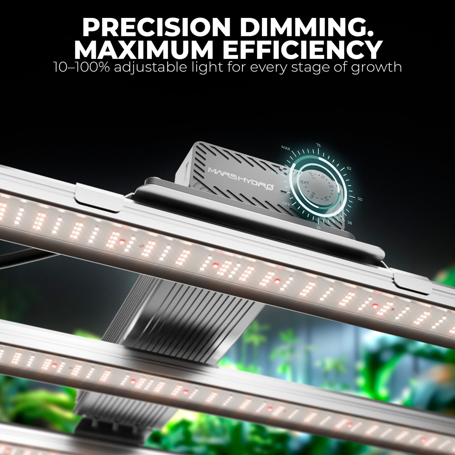 LED MARS HYDRO FC4000 Quantum Bar 320w Bridgelux 3030 SMART Bluetooth + Wifi